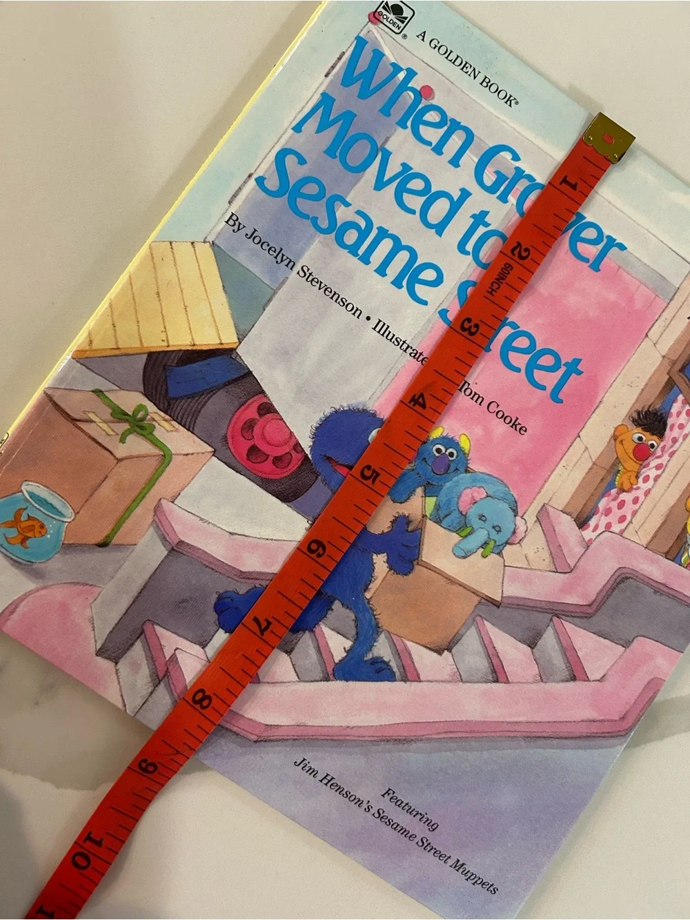 Sesame Street When Grover Moved to Sesame Street - Blue & Pink